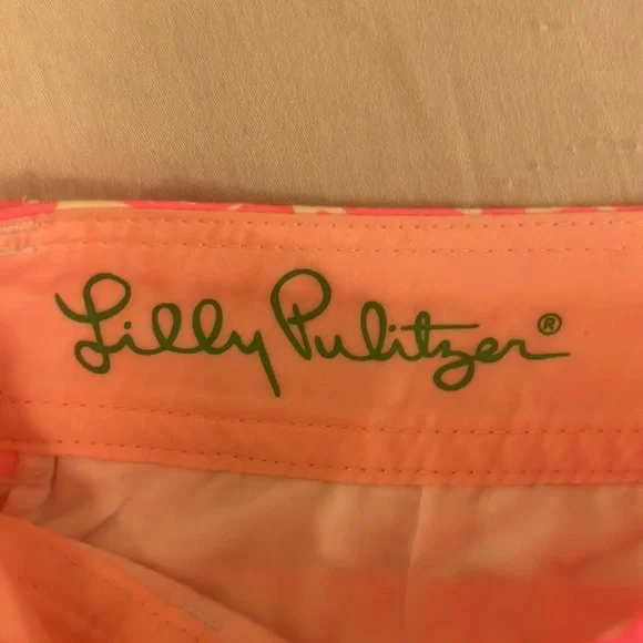Brand New Preppy Pink & Whits Lilly Pulitzer Shorts - Women’s Size 6